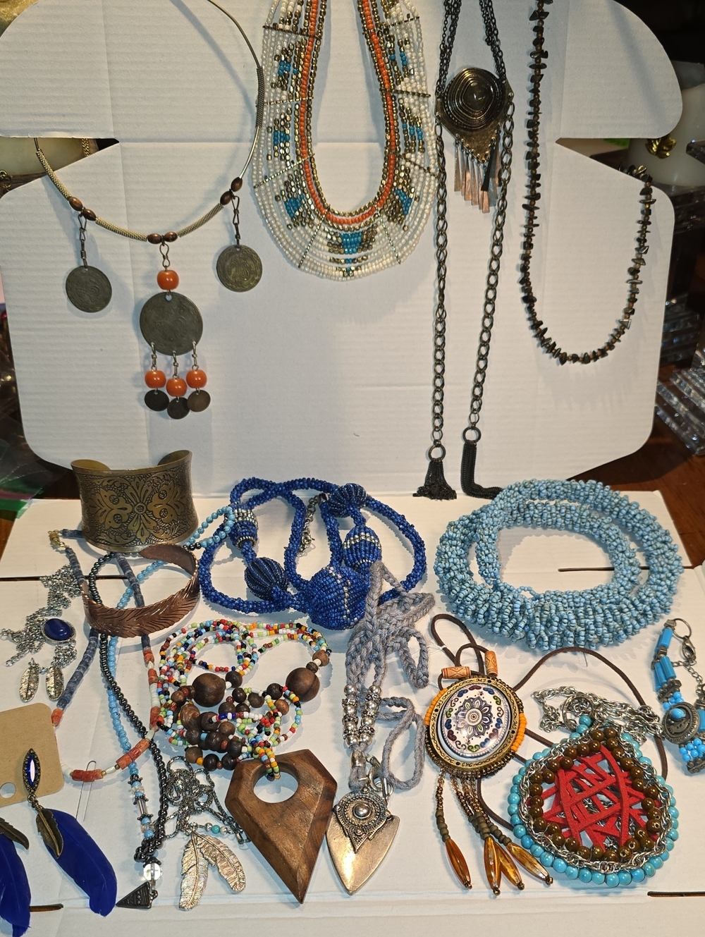 Native American Inspired Jewelry Lot Dig Jar Mystery Box